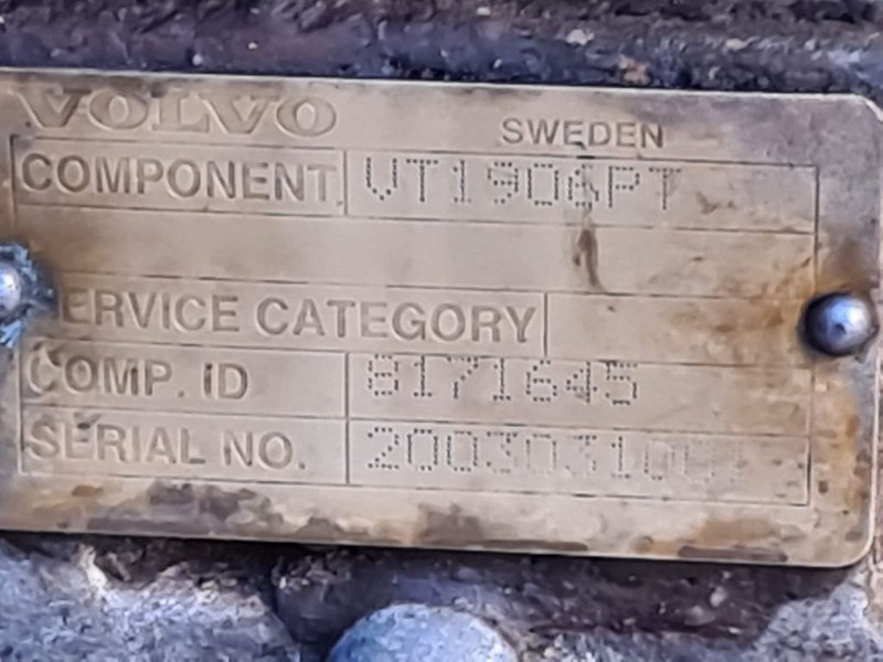 Volvo VT1906PT With or Without retarder / With or without second steering pump - Caja de cambios: foto 2 Volvo VT1906PT With or Without retarder / With or without second steering pump - Caja de cambios: foto 2