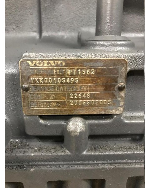 Volvo Versnellingsbak PT1562 oem 22648 - Caja de cambios para Dúmper articulado: foto 2 Volvo Versnellingsbak PT1562 oem 22648 - Caja de cambios para Dúmper articulado: foto 2