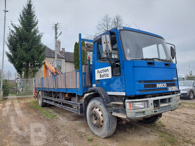 Iveco 180E18 - Camión caja abierta, Camión grúa: foto 1 Iveco 180E18 - Camión caja abierta, Camión grúa: foto 1