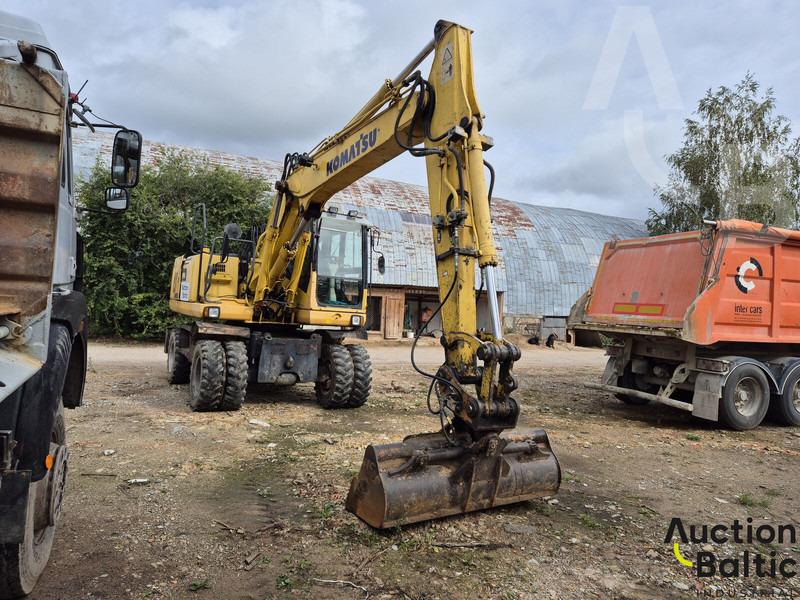 Komatsu PW160-7 - Excavadora de ruedas: foto 2 Komatsu PW160-7 - Excavadora de ruedas: foto 2