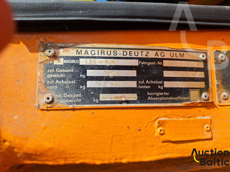 Camión caja abierta, Camión grúa Magirus 130 M 8: foto 20 Camión caja abierta, Camión grúa Magirus 130 M 8: foto 20