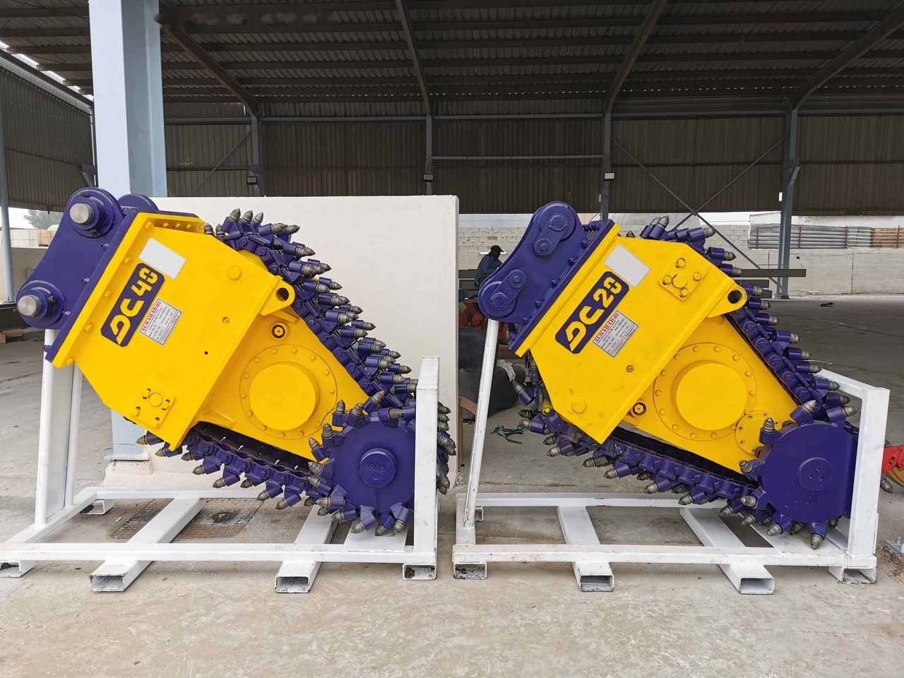 Implemento para Excavadora nuevo AME Chain Drum Cutter (DC 40): foto 5