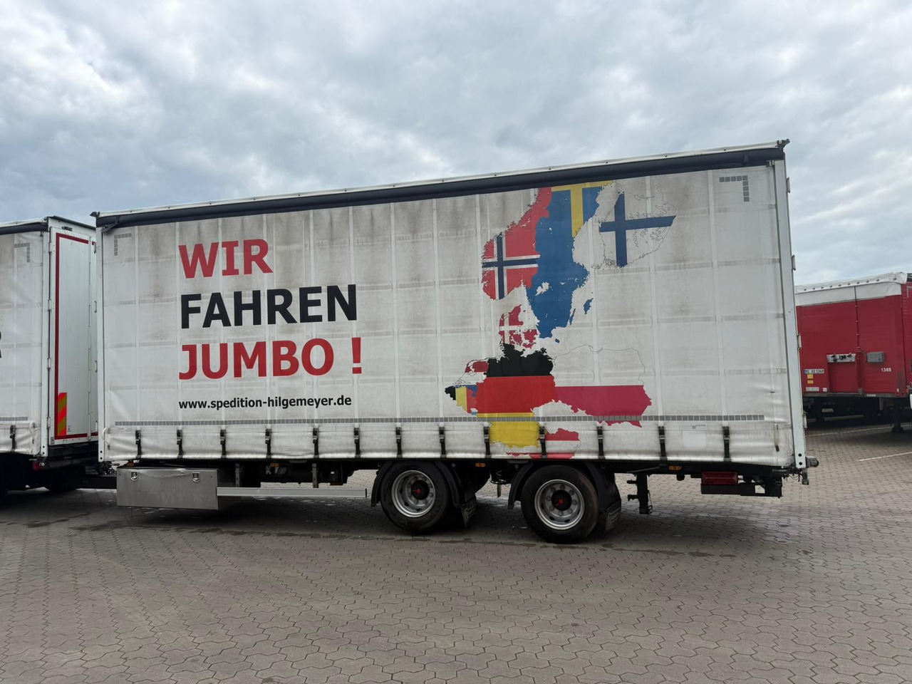 Remolque con toldo FBL Tandem Anhänger Volumen Inklusive LKW!!: foto 6 Remolque con toldo FBL Tandem Anhänger Volumen Inklusive LKW!!: foto 6