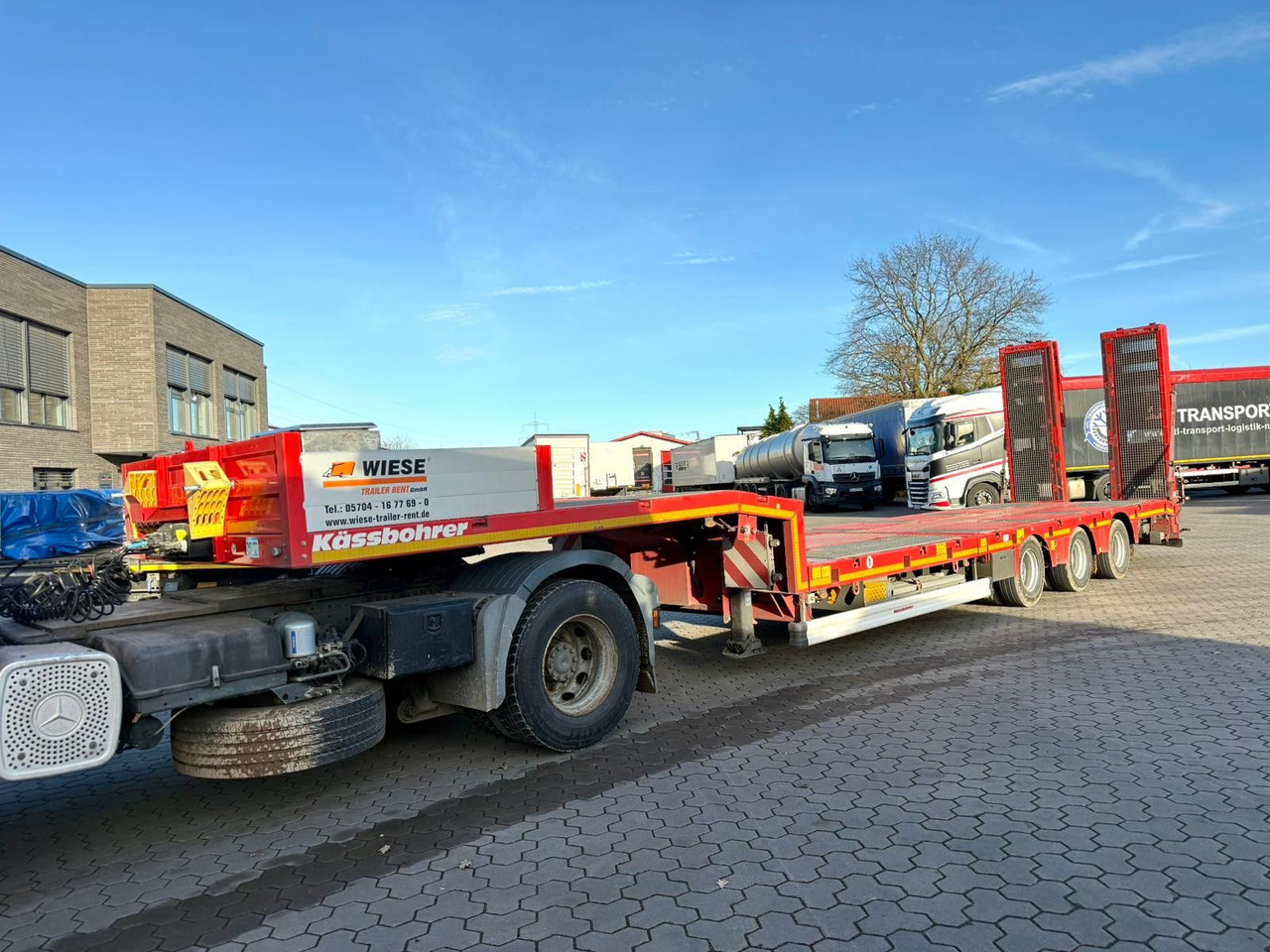 Kässbohrer K.SLA.HS Tieflader teleskopierbar hydr. Hochbett - Semirremolque góndola rebajadas: foto 3 Kässbohrer K.SLA.HS Tieflader teleskopierbar hydr. Hochbett - Semirremolque góndola rebajadas: foto 3