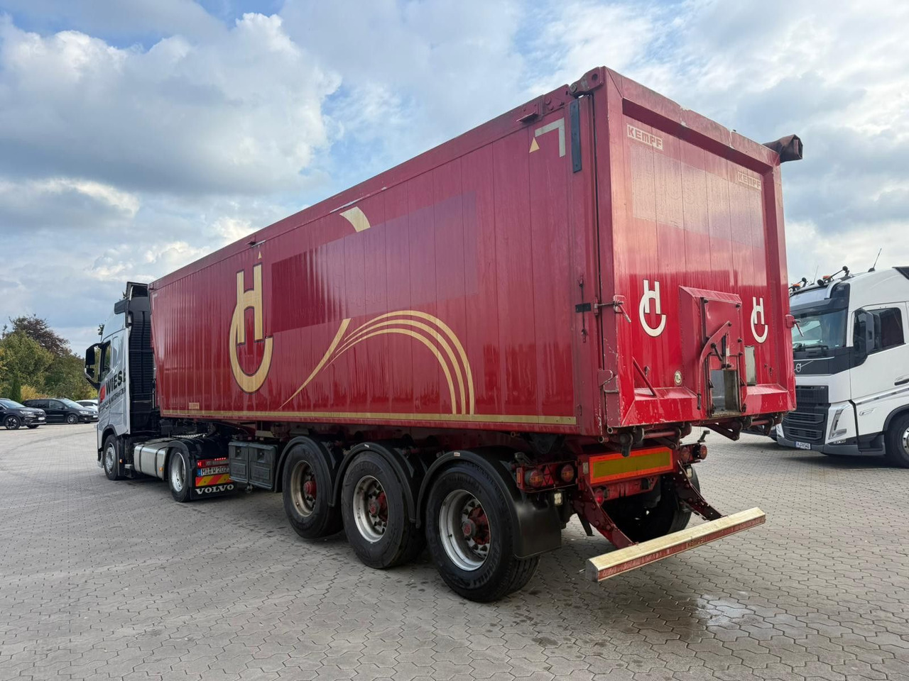 Kempf SKM Alu Kippmulde 50 m³, TÜV neu - Semirremolque volquete: foto 4 Kempf SKM Alu Kippmulde 50 m³, TÜV neu - Semirremolque volquete: foto 4