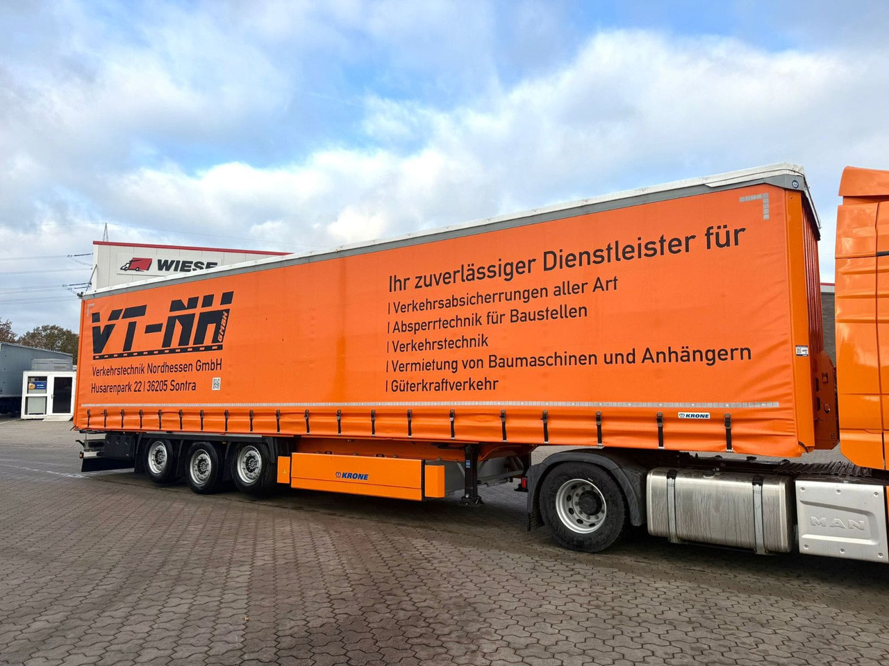 Krone Schiebeplanen Auflieger Wie Neu Code XL - Semirremolque lona: foto 1 Krone Schiebeplanen Auflieger Wie Neu Code XL - Semirremolque lona: foto 1