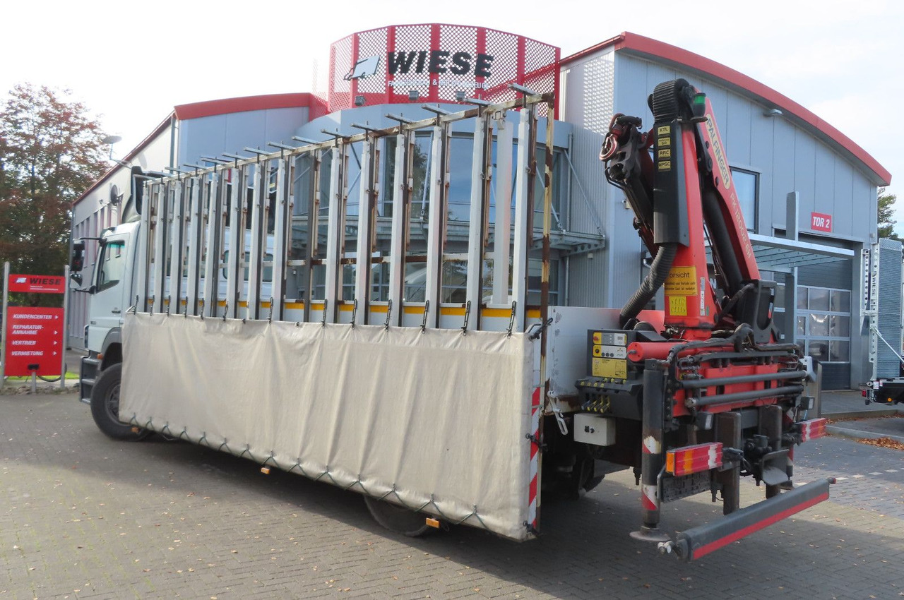 Mercedes-Benz Axor 1833 L - Glastransporter Kran Palfinger - Camión grúa: foto 3 Mercedes-Benz Axor 1833 L - Glastransporter Kran Palfinger - Camión grúa: foto 3