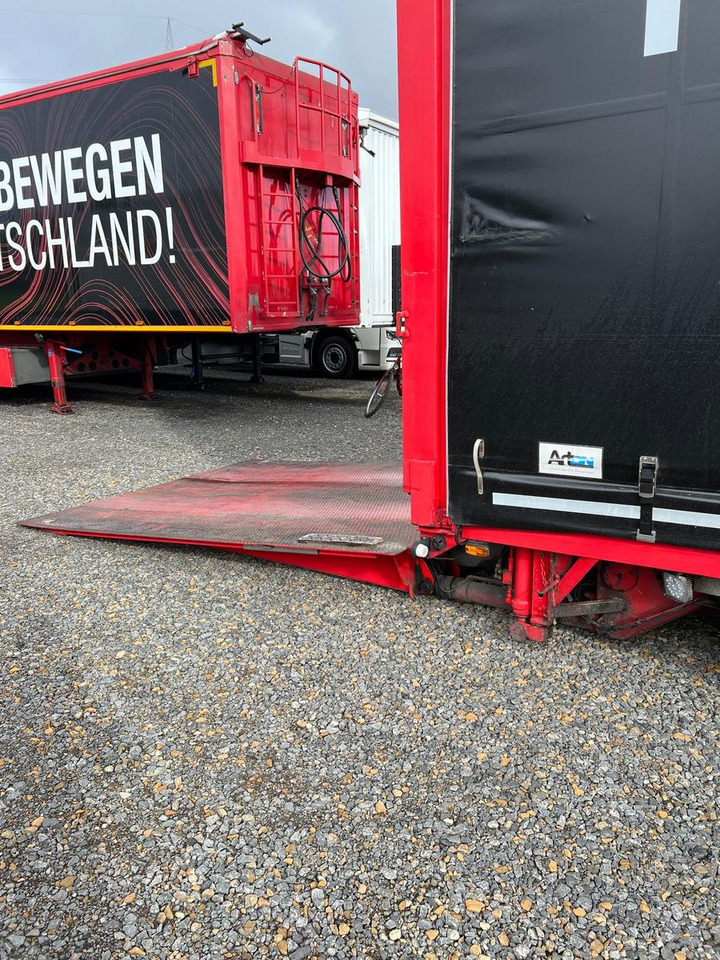 Semirremolque góndola rebajadas Meusburger 2-Achs-Gabelstaplertransporter Rampe Dhollandia: foto 9