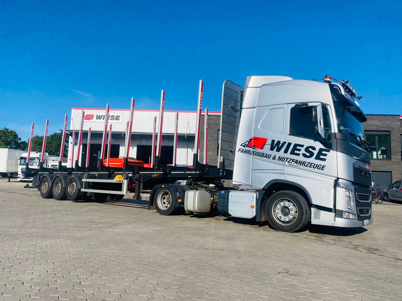 PAVIC Holzauflieger mit Schemel und Rungen - Semirremolque maderero: foto 2 PAVIC Holzauflieger mit Schemel und Rungen - Semirremolque maderero: foto 2