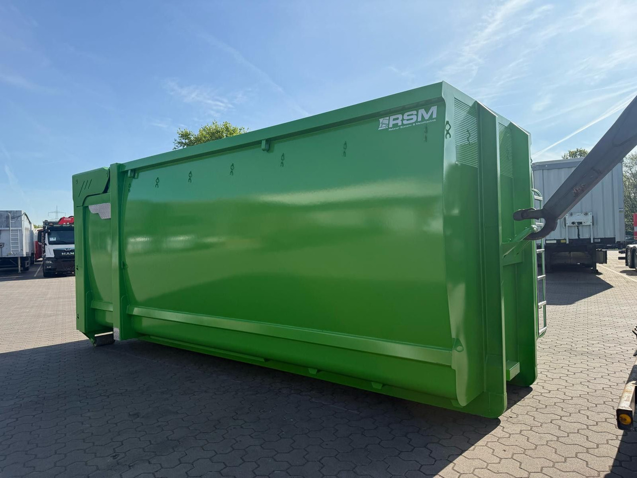 RSM Abrollcontainer 38m³ mit hydr. Heckklappe - Semirremolque portacontenedore/ Intercambiable: foto 4 RSM Abrollcontainer 38m³ mit hydr. Heckklappe - Semirremolque portacontenedore/ Intercambiable: foto 4