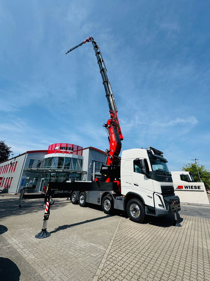 Volvo FH 540 mit Fassi F2150RAL Fly Jib + Winde - Camión caja abierta, Camión grúa: foto 5 Volvo FH 540 mit Fassi F2150RAL Fly Jib + Winde - Camión caja abierta, Camión grúa: foto 5