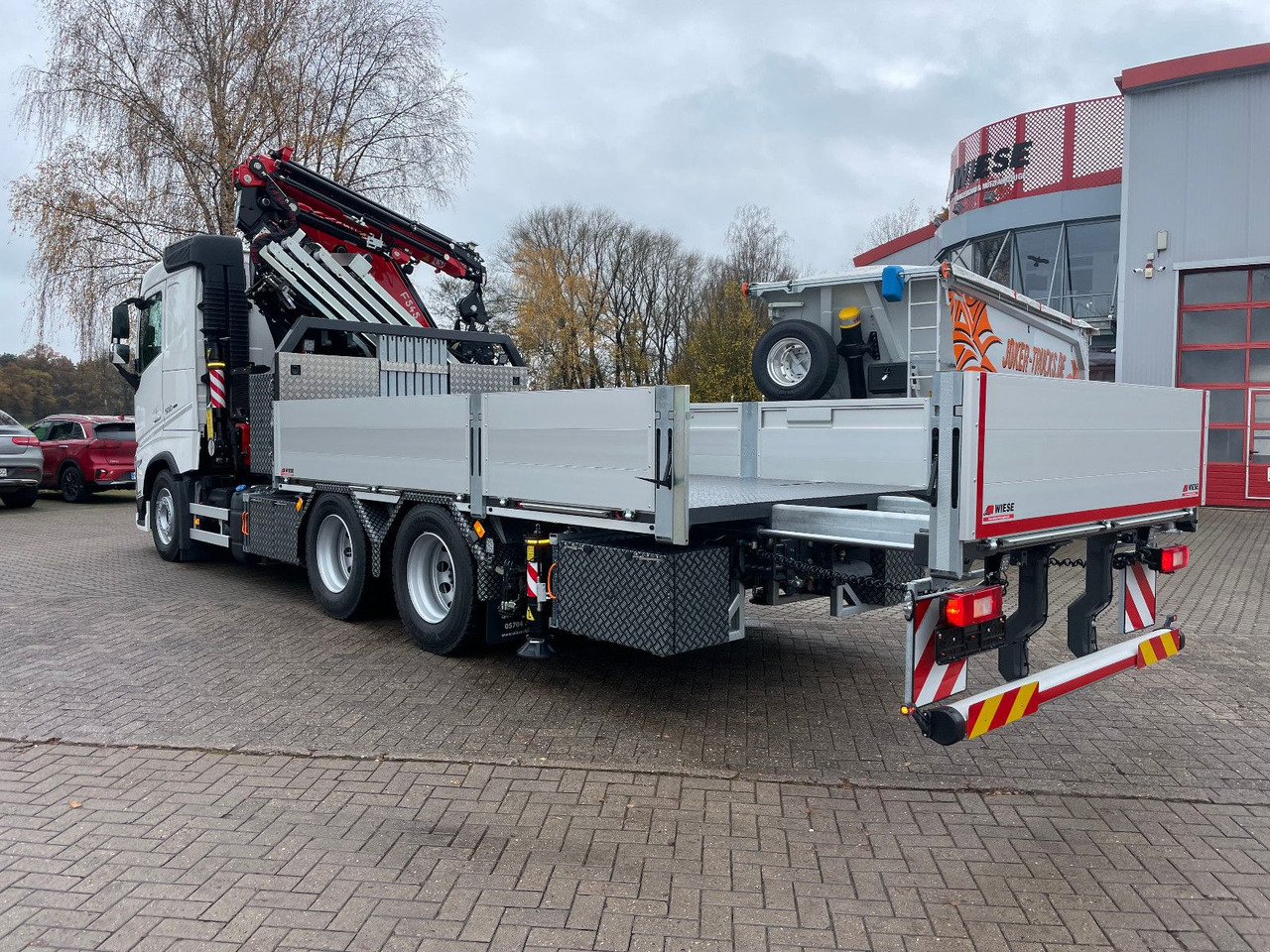 Volvo FH500 6x4 Fassi F545RA 2.27 mit Jib und Winde - Camión caja abierta, Camión grúa: foto 2 Volvo FH500 6x4 Fassi F545RA 2.27 mit Jib und Winde - Camión caja abierta, Camión grúa: foto 2
