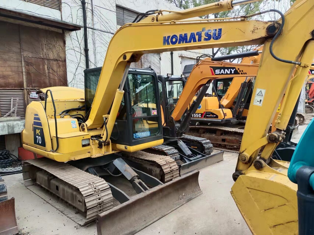 KOMATSU PC70 - Miniexcavadora: foto 1 KOMATSU PC70 - Miniexcavadora: foto 1