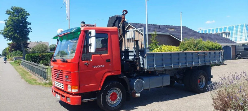 Volvo FL 10.320 4x2 Kipper Crane Steel Suspension - Camión volquete, Camión grúa: foto 1 Volvo FL 10.320 4x2 Kipper Crane Steel Suspension - Camión volquete, Camión grúa: foto 1