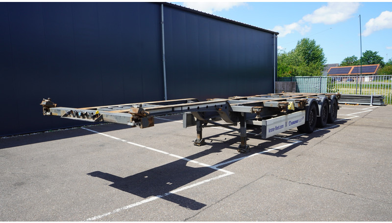 Krone 3 AXLE CONTAINER TRANSPORT TRAILER EXTENDABLE 45 FT - Semirremolque portacontenedore/ Intercambiable: foto 2 Krone 3 AXLE CONTAINER TRANSPORT TRAILER EXTENDABLE 45 FT - Semirremolque portacontenedore/ Intercambiable: foto 2