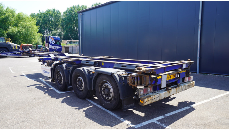 Krone 3 AXLE CONTAINER TRANSPORT TRAILER - Semirremolque portacontenedore/ Intercambiable: foto 4 Krone 3 AXLE CONTAINER TRANSPORT TRAILER - Semirremolque portacontenedore/ Intercambiable: foto 4