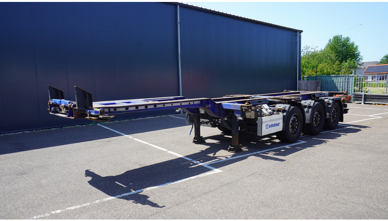 Krone 3 AXLE CONTAINER TRANSPORT TRAILER - Semirremolque portacontenedore/ Intercambiable: foto 2 Krone 3 AXLE CONTAINER TRANSPORT TRAILER - Semirremolque portacontenedore/ Intercambiable: foto 2