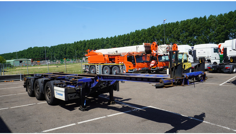 Krone 3 AXLE CONTAINER TRANSPORT TRAILER - Semirremolque portacontenedore/ Intercambiable: foto 3 Krone 3 AXLE CONTAINER TRANSPORT TRAILER - Semirremolque portacontenedore/ Intercambiable: foto 3