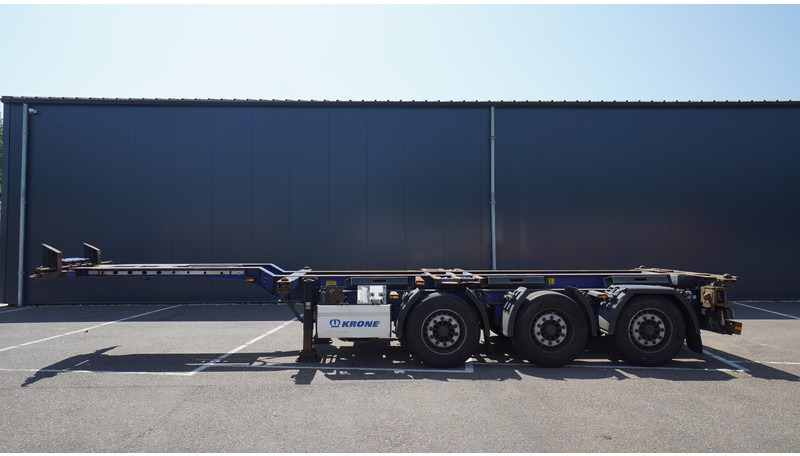 Krone 3 AXLE CONTAINER TRANSPORT TRAILER - Semirremolque portacontenedore/ Intercambiable: foto 1 Krone 3 AXLE CONTAINER TRANSPORT TRAILER - Semirremolque portacontenedore/ Intercambiable: foto 1