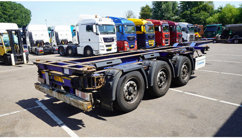 Krone 3 AXLE CONTAINER TRANSPORT TRAILER - Semirremolque portacontenedore/ Intercambiable: foto 5 Krone 3 AXLE CONTAINER TRANSPORT TRAILER - Semirremolque portacontenedore/ Intercambiable: foto 5