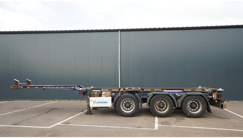 Krone 3 AXLE CONTAINER TRANSPORT TRAILER - Semirremolque portacontenedore/ Intercambiable: foto 1 Krone 3 AXLE CONTAINER TRANSPORT TRAILER - Semirremolque portacontenedore/ Intercambiable: foto 1