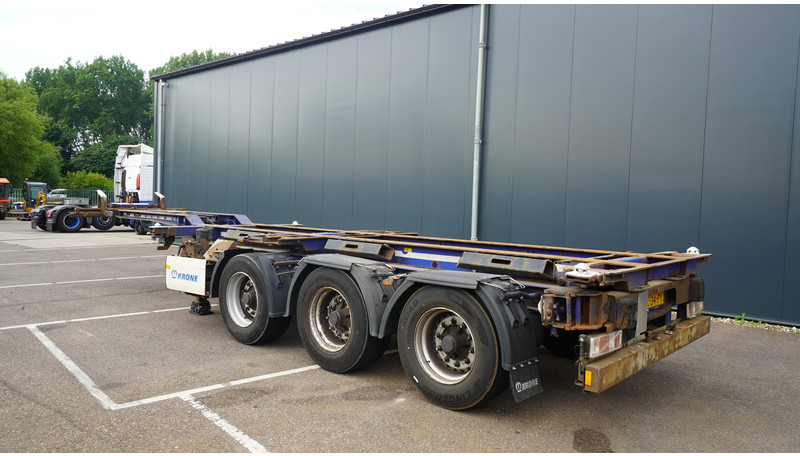 Krone 3 AXLE CONTAINER TRANSPORT TRAILER - Semirremolque portacontenedore/ Intercambiable: foto 4 Krone 3 AXLE CONTAINER TRANSPORT TRAILER - Semirremolque portacontenedore/ Intercambiable: foto 4