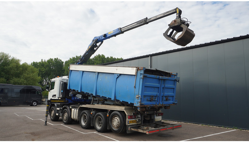 Scania G 490 10X4 CABLE SYSTEM TRUCK WITH PALFINGER Q180Z95TR CRANE - Camión grúa: foto 3 Scania G 490 10X4 CABLE SYSTEM TRUCK WITH PALFINGER Q180Z95TR CRANE - Camión grúa: foto 3