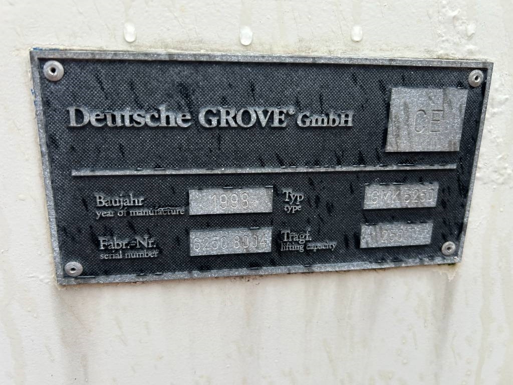 Grúa todo terreno Grove GMK 6250: foto 7 Grúa todo terreno Grove GMK 6250: foto 7