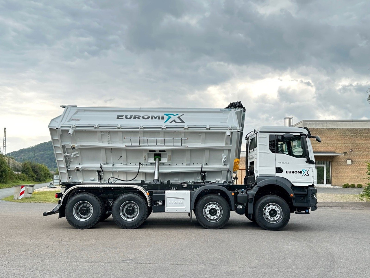 Leasing de  MAN TGS 35.480 8x4 EuromixMTP 3-Seiten-Kipper MAN TGS 35.480 8x4 EuromixMTP 3-Seiten-Kipper: foto 22