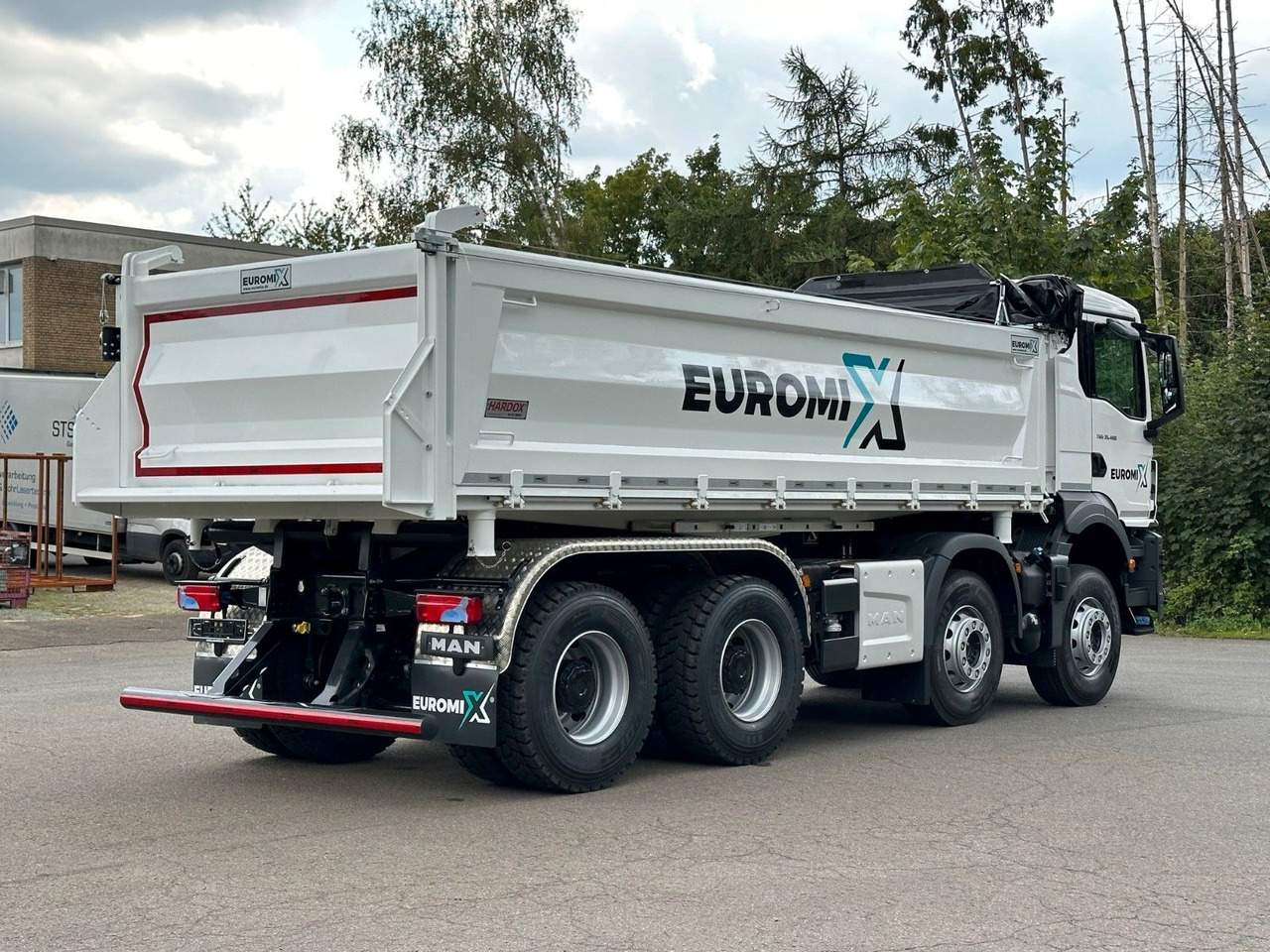 Leasing de  MAN TGS 35.480 8x4 EuromixMTP 3-Seiten-Kipper MAN TGS 35.480 8x4 EuromixMTP 3-Seiten-Kipper: foto 8