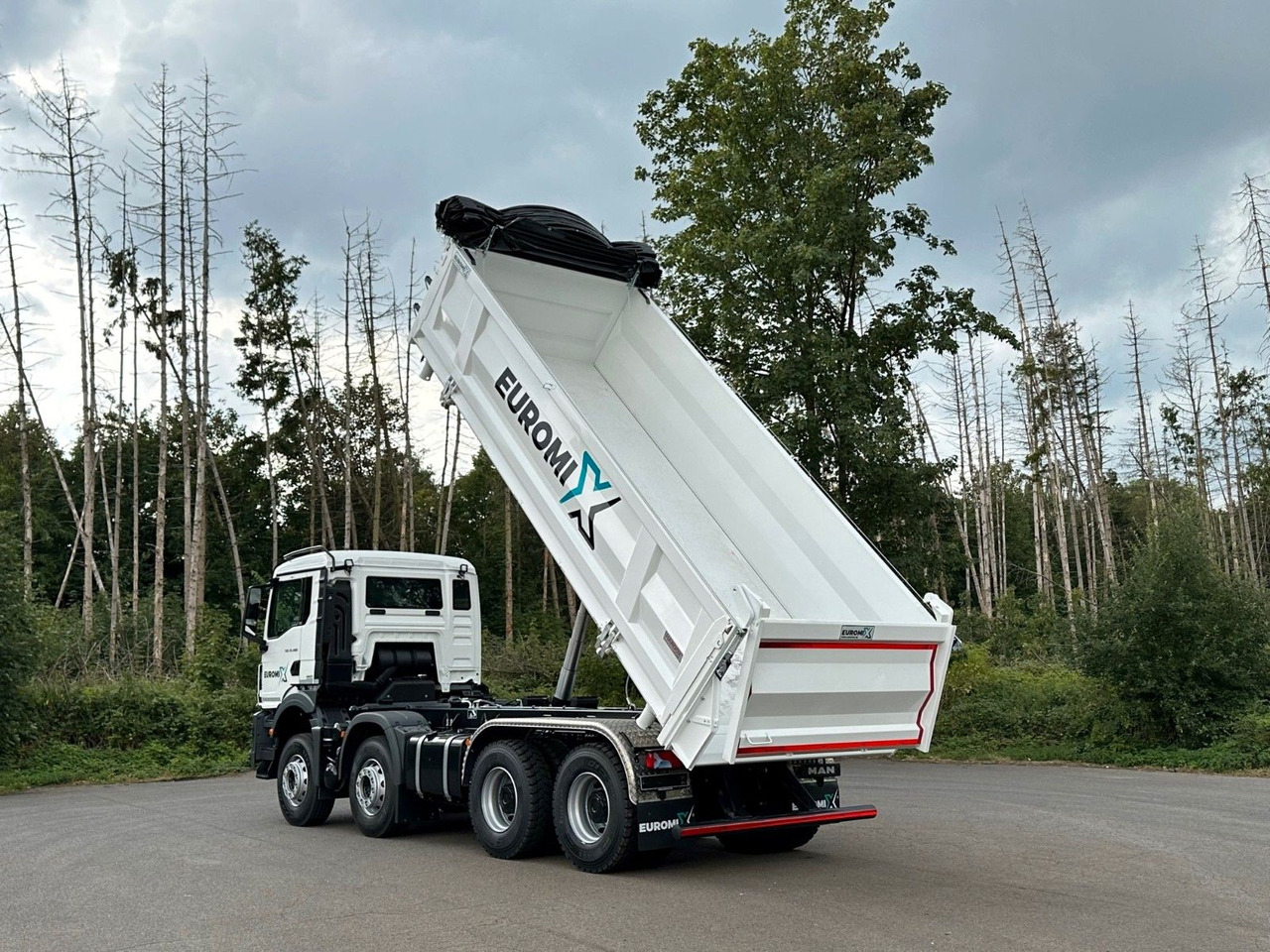 Leasing de  MAN TGS 35.480 8x4 EuromixMTP 3-Seiten-Kipper MAN TGS 35.480 8x4 EuromixMTP 3-Seiten-Kipper: foto 6