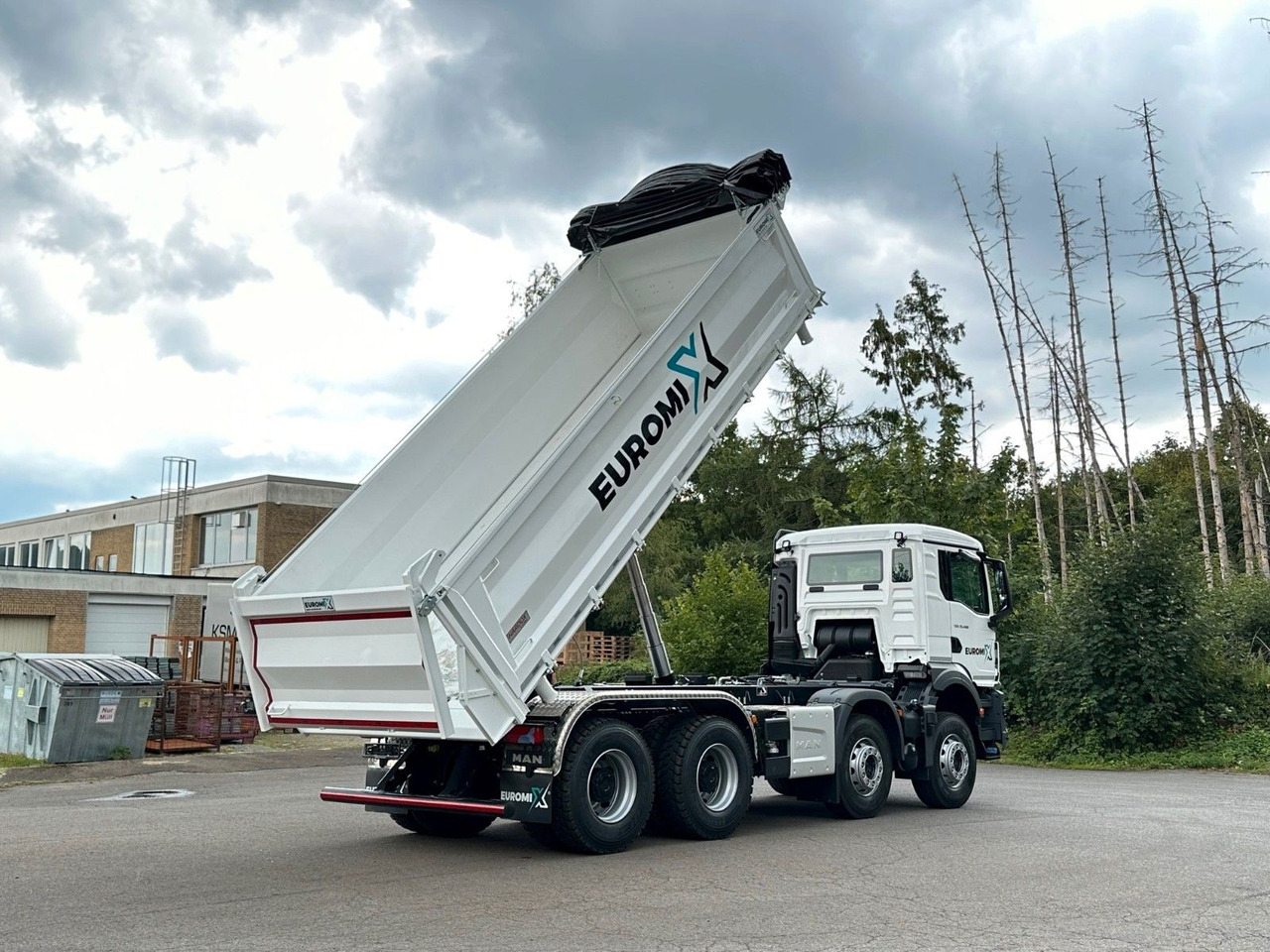 Leasing de  MAN TGS 35.480 8x4 EuromixMTP 3-Seiten-Kipper MAN TGS 35.480 8x4 EuromixMTP 3-Seiten-Kipper: foto 7