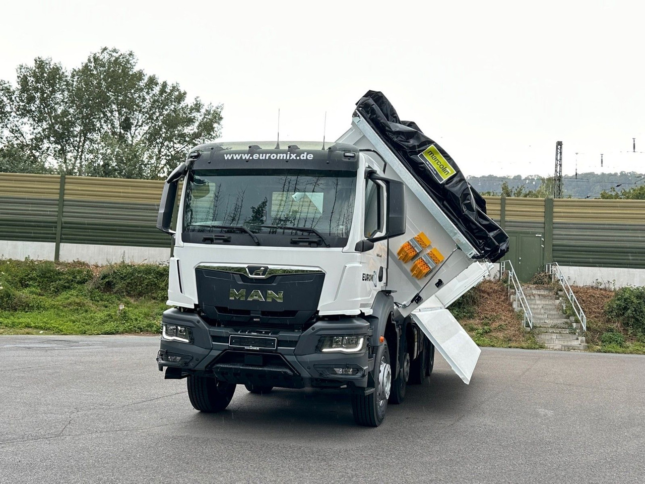 Leasing de  MAN TGS 35.480 8x4 EuromixMTP 3-Seiten-Kipper MAN TGS 35.480 8x4 EuromixMTP 3-Seiten-Kipper: foto 23