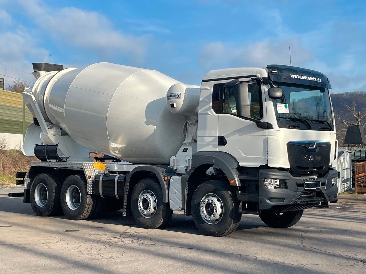 MAN TGS 41.400 8x4 / EuromixMTP EM 10m³ R / EURO 2 - Camión hormigonera: foto 1 MAN TGS 41.400 8x4 / EuromixMTP EM 10m³ R / EURO 2 - Camión hormigonera: foto 1