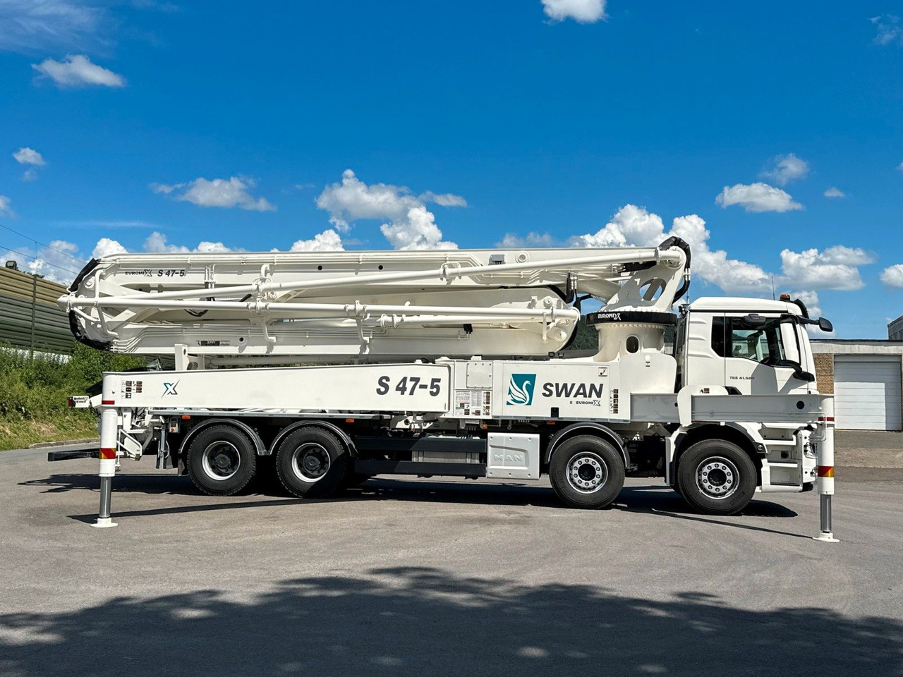 Volvo FMX 500 8x4 SWAN 47m Betonpumpe EuromixMTP - Bomba de hormigón: foto 3 Volvo FMX 500 8x4 SWAN 47m Betonpumpe EuromixMTP - Bomba de hormigón: foto 3