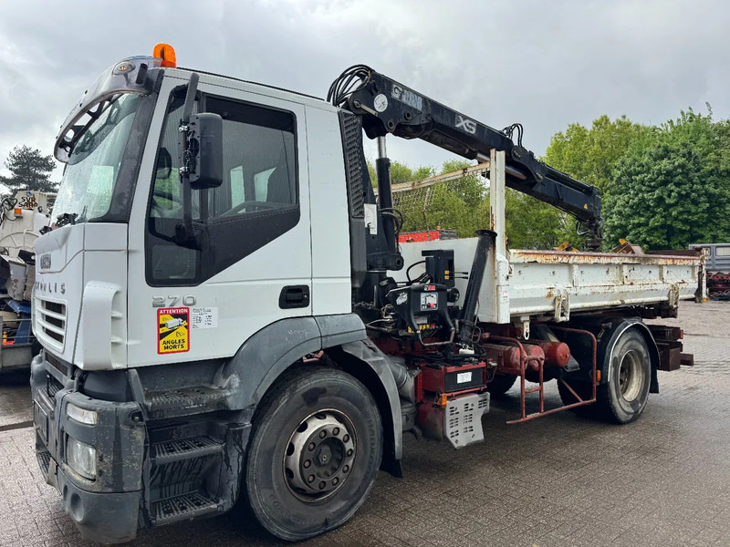 Iveco Stralis 270 **TIPPER+CRANE+ROTATOR+GRABBER** - Camión volquete, Camión grúa: foto 5 Iveco Stralis 270 **TIPPER+CRANE+ROTATOR+GRABBER** - Camión volquete, Camión grúa: foto 5