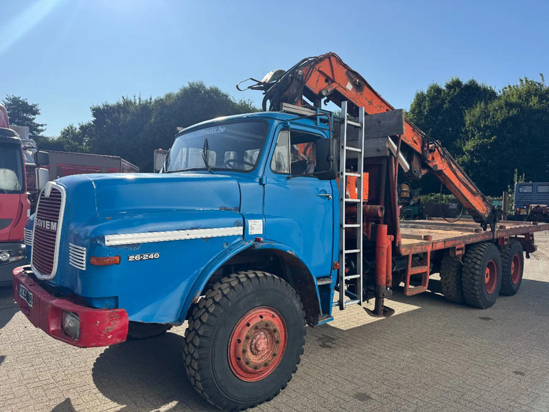 MAN 26.240 **6CYL-FRENCH TRUCK** - Camión caja abierta, Camión grúa: foto 1 MAN 26.240 **6CYL-FRENCH TRUCK** - Camión caja abierta, Camión grúa: foto 1