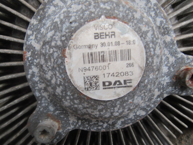 DAF XF 105 460 (MX340SI) VISCUSS FAN COMPLETE P/NO 1742083 - Motor y piezas para Camión: foto 2 DAF XF 105 460 (MX340SI) VISCUSS FAN COMPLETE P/NO 1742083 - Motor y piezas para Camión: foto 2