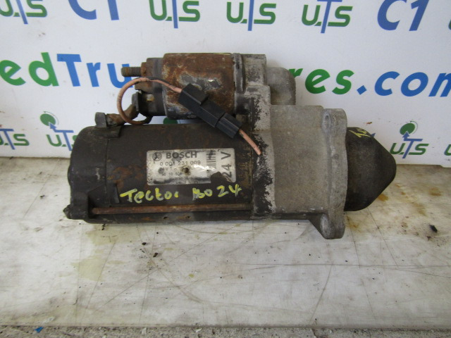 IVECO TECTOR 180E24/75E17 STARTER MOTOR BOSCH P/NO 0-001231009 - Sistema eléctrico para Camión: foto 1 IVECO TECTOR 180E24/75E17 STARTER MOTOR BOSCH P/NO 0-001231009 - Sistema eléctrico para Camión: foto 1