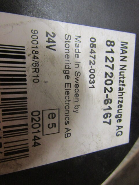 MAN TGL CLOCK CLUSTER P/NO 81.27202.6167 - Sistema eléctrico para Camión: foto 2 MAN TGL CLOCK CLUSTER P/NO 81.27202.6167 - Sistema eléctrico para Camión: foto 2