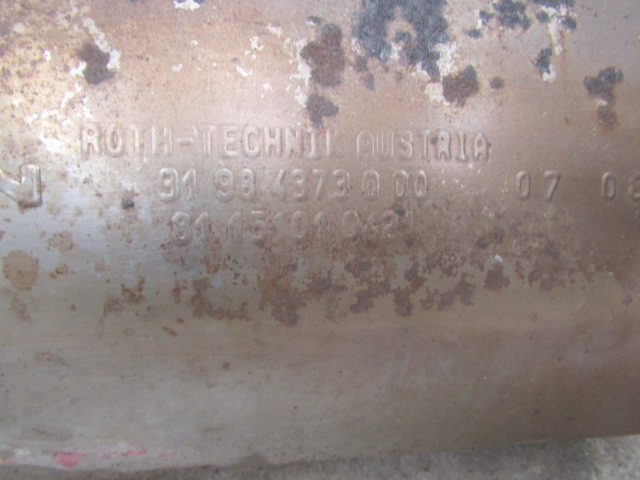 MAN TGM CAT/DPF P/NO 81.151010421 - Silenciador/ Sistema de escape para Camión: foto 3 MAN TGM CAT/DPF P/NO 81.151010421 - Silenciador/ Sistema de escape para Camión: foto 3