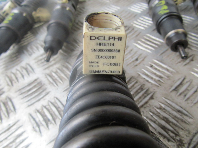 VOLVO FM9 D9D INJECTORS SET (6) ‘DELPHI HRE 114’ - Procesamiento de combustible para Camión: foto 2 VOLVO FM9 D9D INJECTORS SET (6) ‘DELPHI HRE 114’ - Procesamiento de combustible para Camión: foto 2