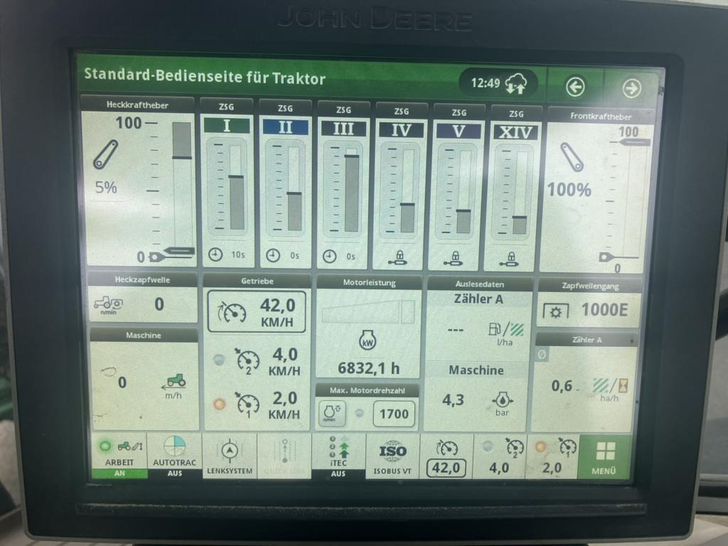 Tractor John Deere 6250R: foto 8