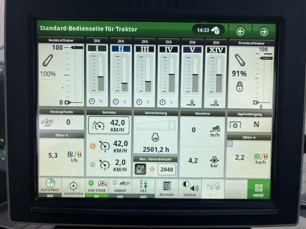 Tractor John Deere 6250R: foto 14