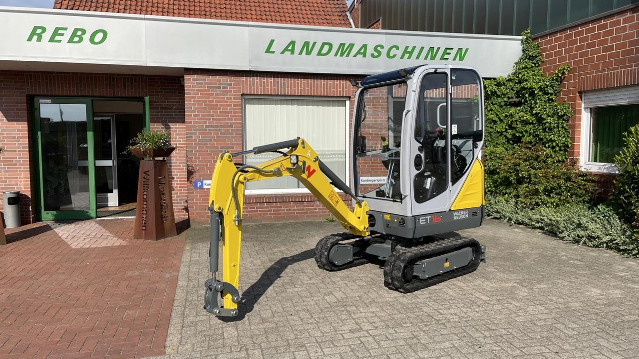 Wacker ET 16 - Miniexcavadora: foto 1 Wacker ET 16 - Miniexcavadora: foto 1