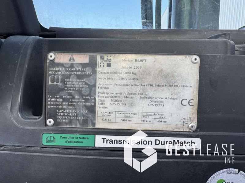 Carretilla elevadora diésel Hyster H6.0FT: foto 10 Carretilla elevadora diésel Hyster H6.0FT: foto 10