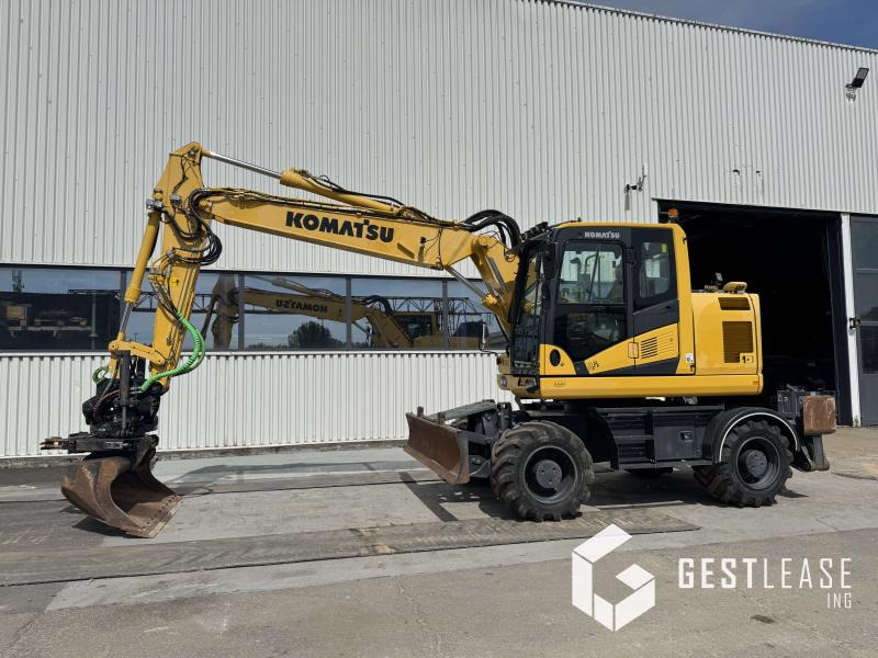 Komatsu PW148-11 - Excavadora de ruedas: foto 1 Komatsu PW148-11 - Excavadora de ruedas: foto 1