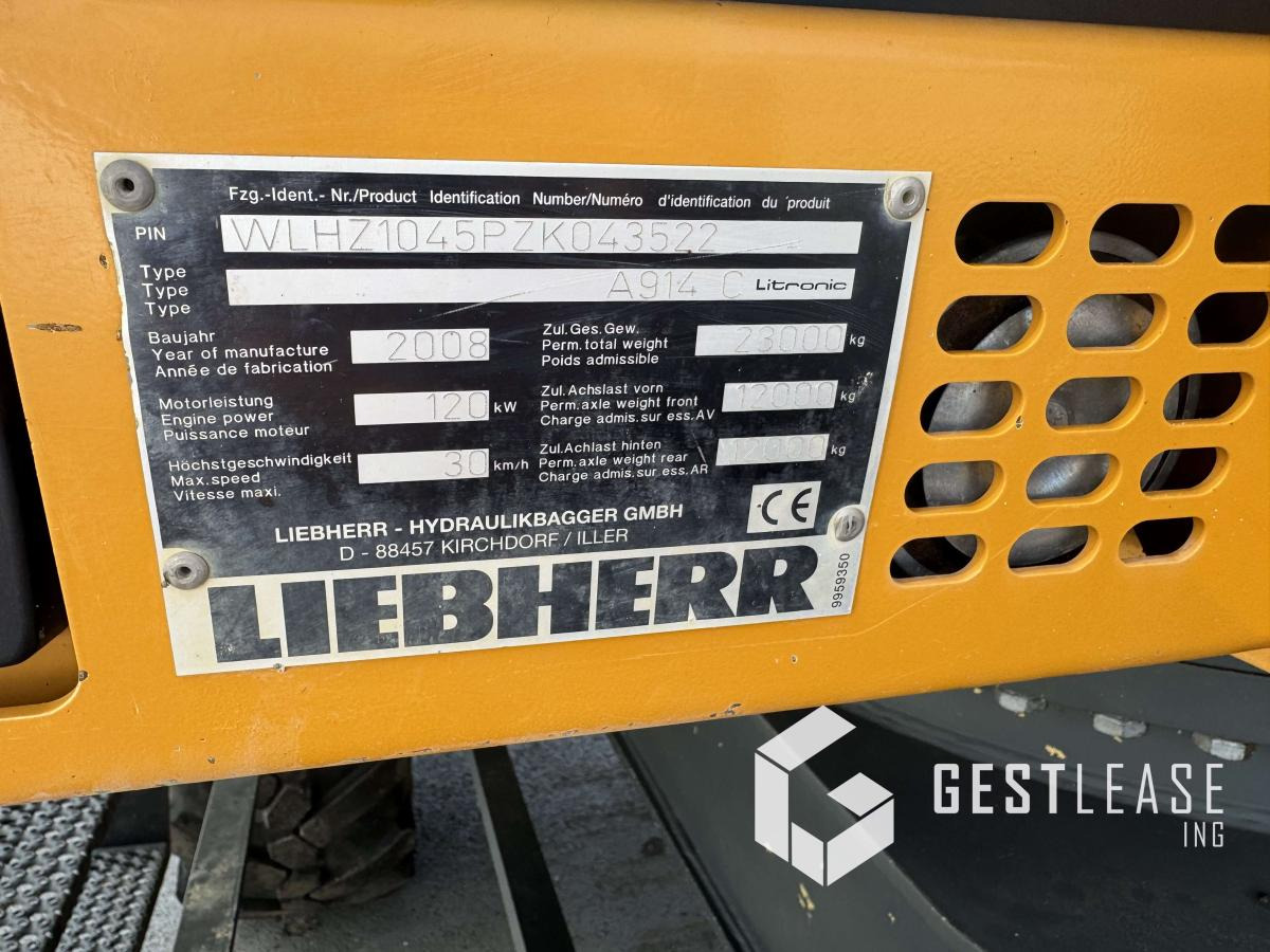 Leasing de Liebherr A 914 C Litronic Liebherr A 914 C Litronic: foto 8