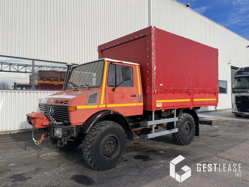 Mercedes UNIMOG 1550 L - Camión lona: foto 1 Mercedes UNIMOG 1550 L - Camión lona: foto 1