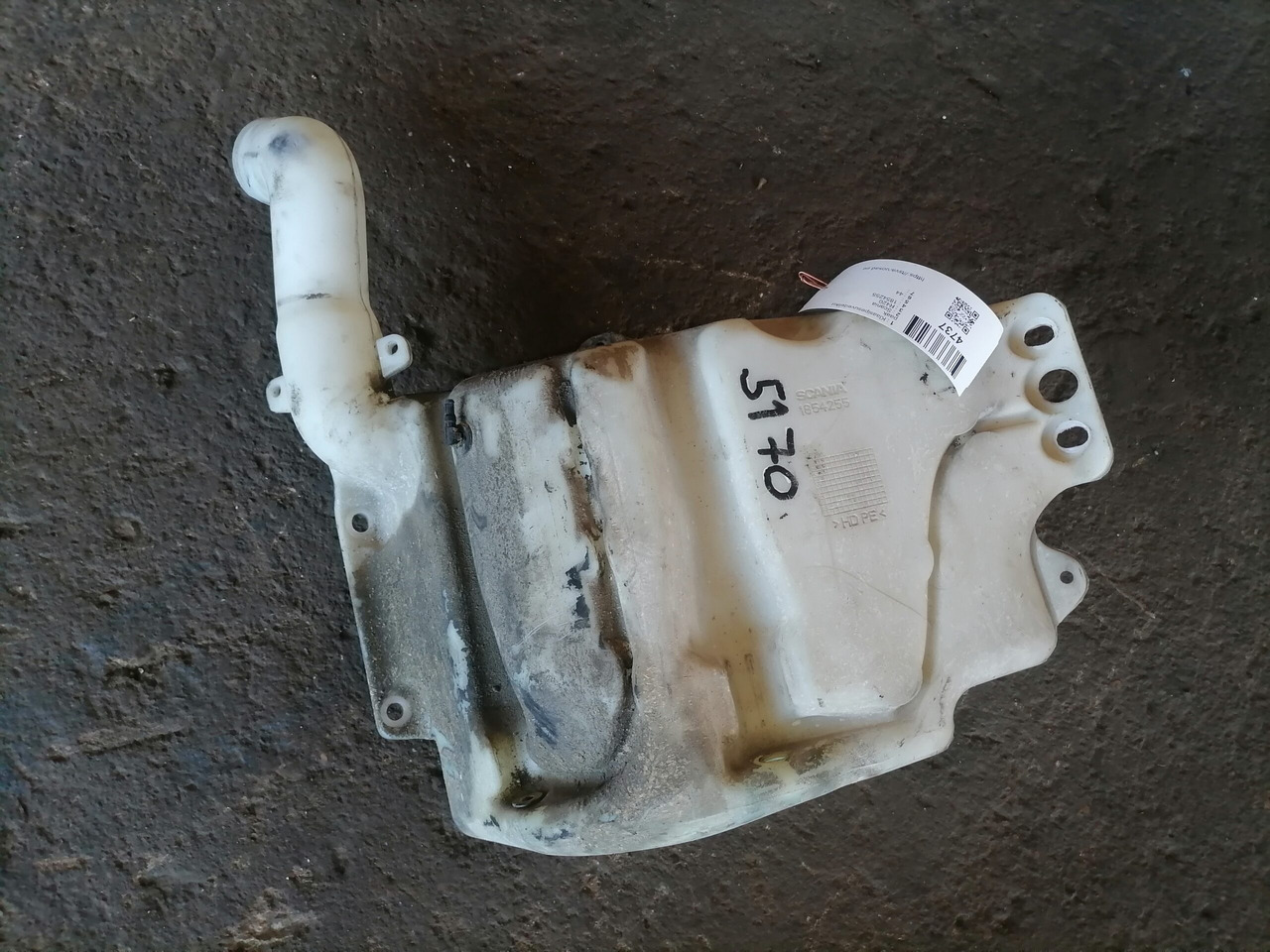 Scania Windscreen washer fluid tank 1854255 - Limpiaparabrisas para Camión: foto 2 Scania Windscreen washer fluid tank 1854255 - Limpiaparabrisas para Camión: foto 2
